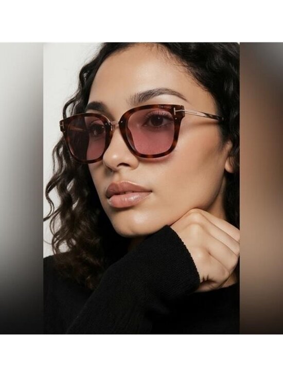 New Authentic TOM FORD TF1014 52Y Philippa 68MM Square Sunglasses main image 9